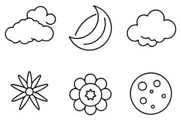 Ozone Line Art Illustration Creative Design for Environmental Awareness Art 