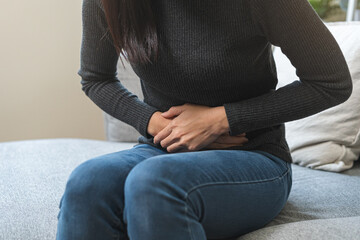 young pregnant woman