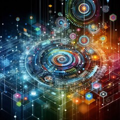 Obraz premium Advancing AI and IoT Integration: Revolutionizing Smart Technologies for Future Innovation 