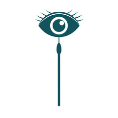Ophthalmology Eye Health Vector Design.
