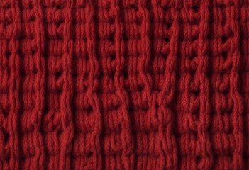 background woolen closeup fabric texture knitted red napkin plain pattern rough cotton blanket cosy cashmere clothes wool structure piece knit up threaded wallpaper thread sweater bright plaid