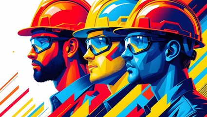 The background features an artistic blend of warm and cool watercolor splashes, including shades of red, orange, blue, and green