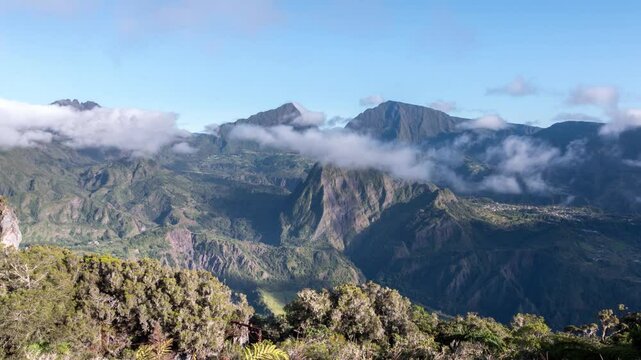 Timelapse La R&eacute;union - Salazie