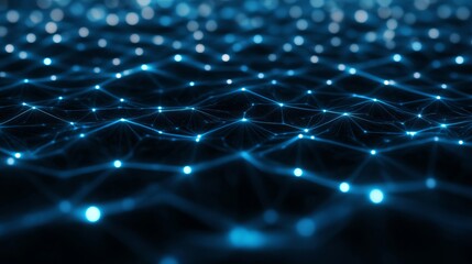 Abstract data stream forming star constellation shapes glowing tech meets space fusion background 