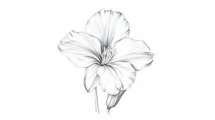 Fototapeta premium flower drawing images illustration