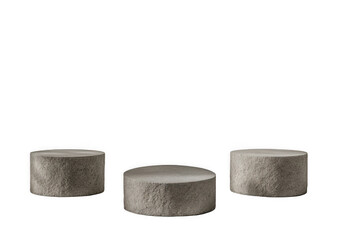 Stone pedestal stage for luxury product display