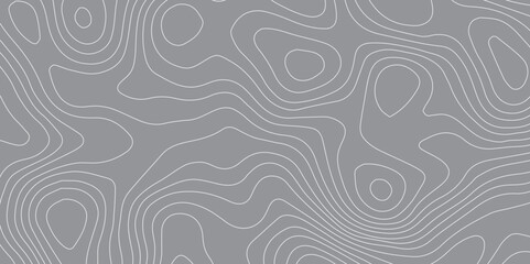 Abstract Black and White Topographic Contours with Lines and Circles, Perfect for Stylized Map Designs, Creative Pattern Backgrounds, and Geometric Cartography Graphics