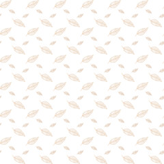 Minimalist Branches Seamless Vector Pattern Design