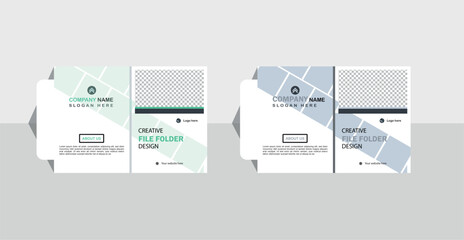 Sleek and modern file folder design with a bold dark gradient, perfect for corporate or professional use.
Fully customizable layout ideal for branding, presentations, and print-ready projects