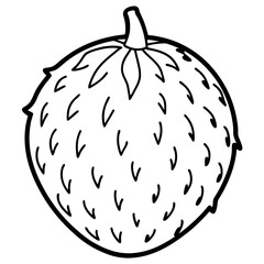 Minimalist Safou Illustration in Vector