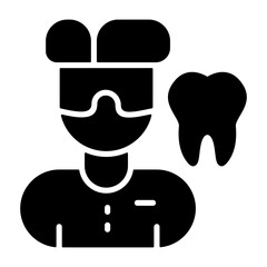 Dentist Solid Icon