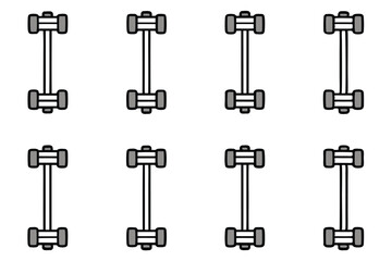 Powerlift FX10 Line Art Depicting Cutting Edge Lifting Technology