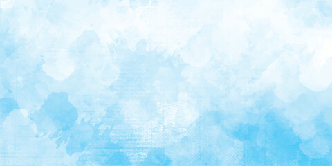 Abstract pastel watercolor with splash paint texture or grunge background design Cyan vintage marbled textured background