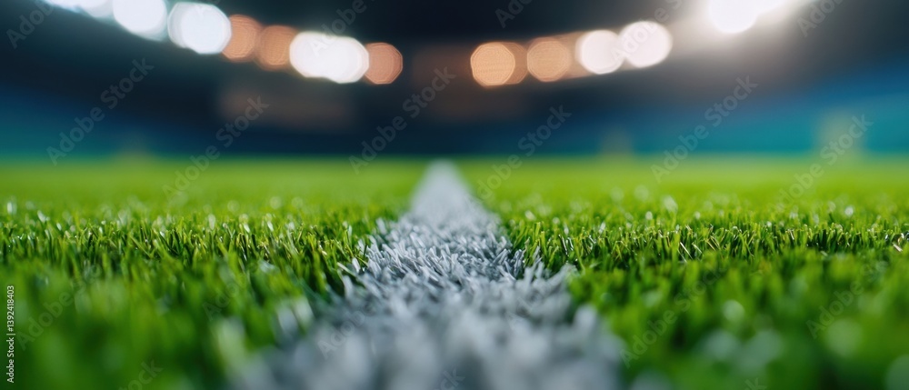 Poster immersive stadium experience high-definition sports venue cinematography capturing dynamic twilight 