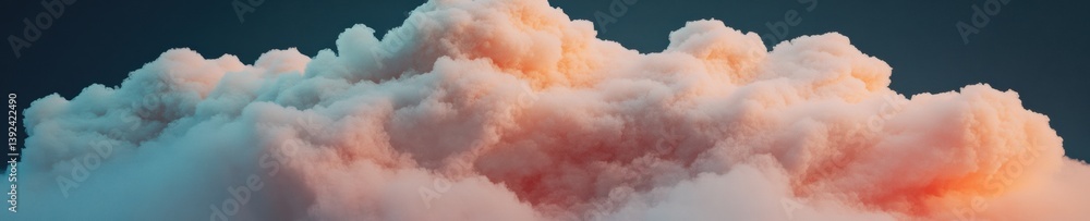 Aufkleber ethereal cloud dynamics cinematic atmospheric light transformation in high-resolution climate visual