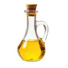 Modern Organic Oil on transparent background