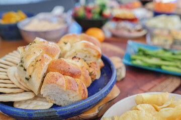 variety of summer food