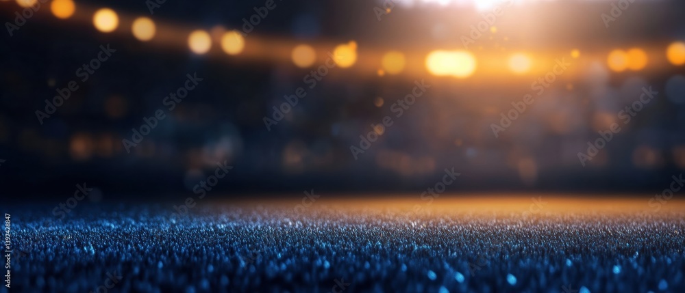 Poster immersive sports analytics futuristic ai-powered performance visualization with holographic tactical