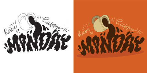 Fancy hand drawn doodle lettering quote. Lettering for t-shirt design, mug print, bag print, clothes fashion. 100% hand drawn vector image.