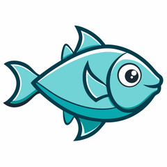 Obraz premium fish vector illustration