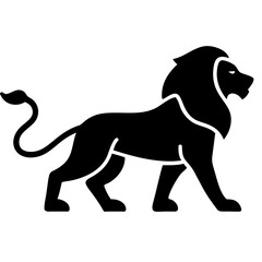 Creative Lion Icon Illustration | Detailed Royal Beast Vector Art