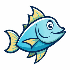 vector illustration of fish
