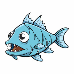vector illustration of fish