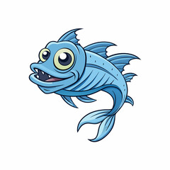 vector illustration of fish