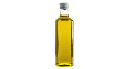 Isolated Bottle of Olive Oil