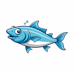 fish isolated on white