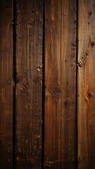 Rich dark brown wood texture background image vertical planks rustic weathered detail