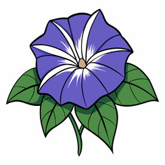 Fototapeta premium pink flower isolated on white