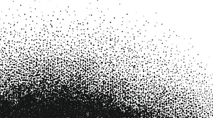 Scratched Grunge Urban Background Texture Vector. Dust Overlay Distress Grainy Grungy Effect. Abstract dots background. Monochrome grunge texture. 