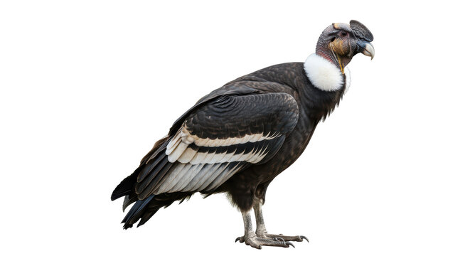 Isolated Andean Condor