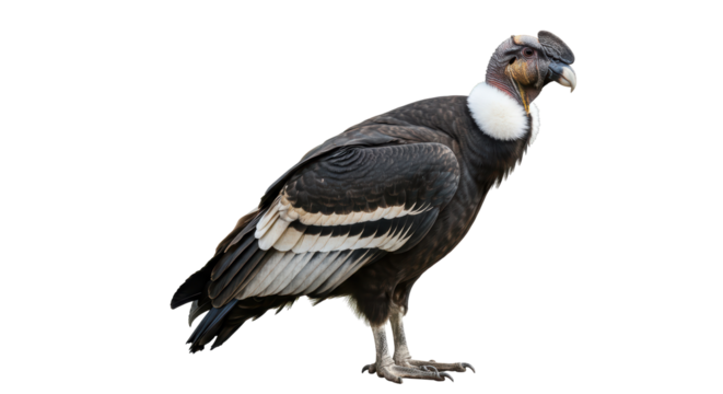 Isolated Andean Condor