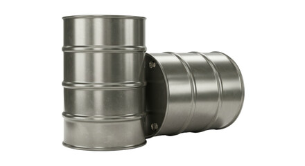 Isolated Metal barrel for industry