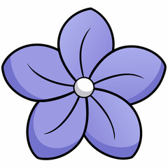 vector illustration of a flower