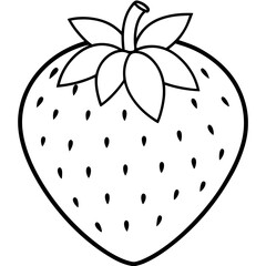 Strawberry art vector