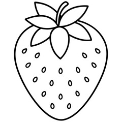 Strawberry art vector