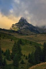 Landscape Mountains, Ciucas, Transylvania, Romania