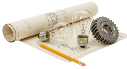 Isolated Engineer's Blueprint