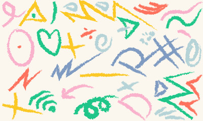 hand drawn soft background effect vector 