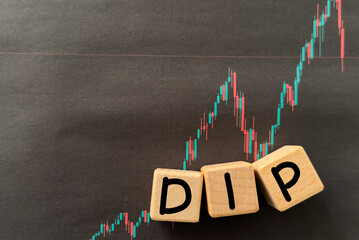 Buy the Dip - traffic sign message