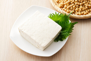 大豆と木綿豆腐