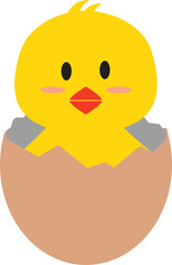 알에서 나온 병아리