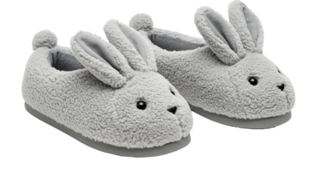 Isolated Bunny Slippers