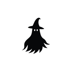 witch flying on a broom