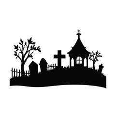 silhouette of a city