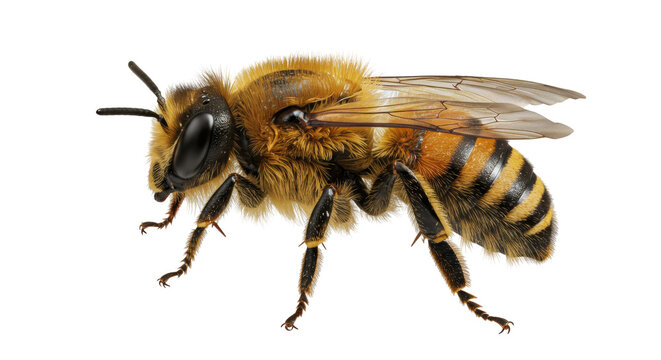 Isolated Bee