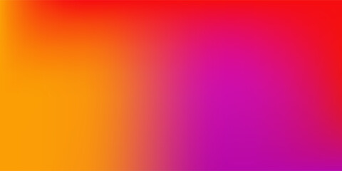 Abstract gradient red orange and pink soft colorful background. Modern horizontal design for mobile app.eps10